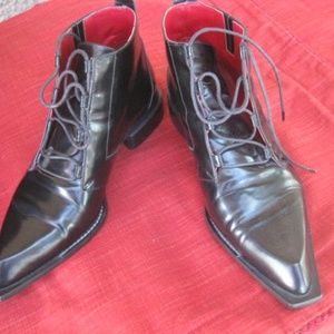 VERO CUOIO APPLAUSI  GORGEOUS ANKLE BOOTS  ITALY